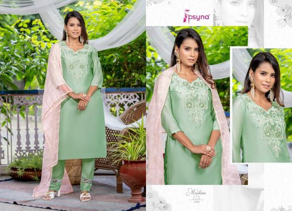 Psyna Muskan Tradition Wear Kurti Pant With Dupatta Collection